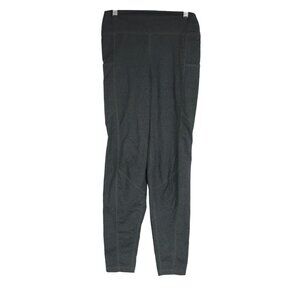 NIKITA - WOMEN'S SMALL - GRAY POLYESTER BLEND ACTIVEWEAR STASH POCKET LEGGINGS